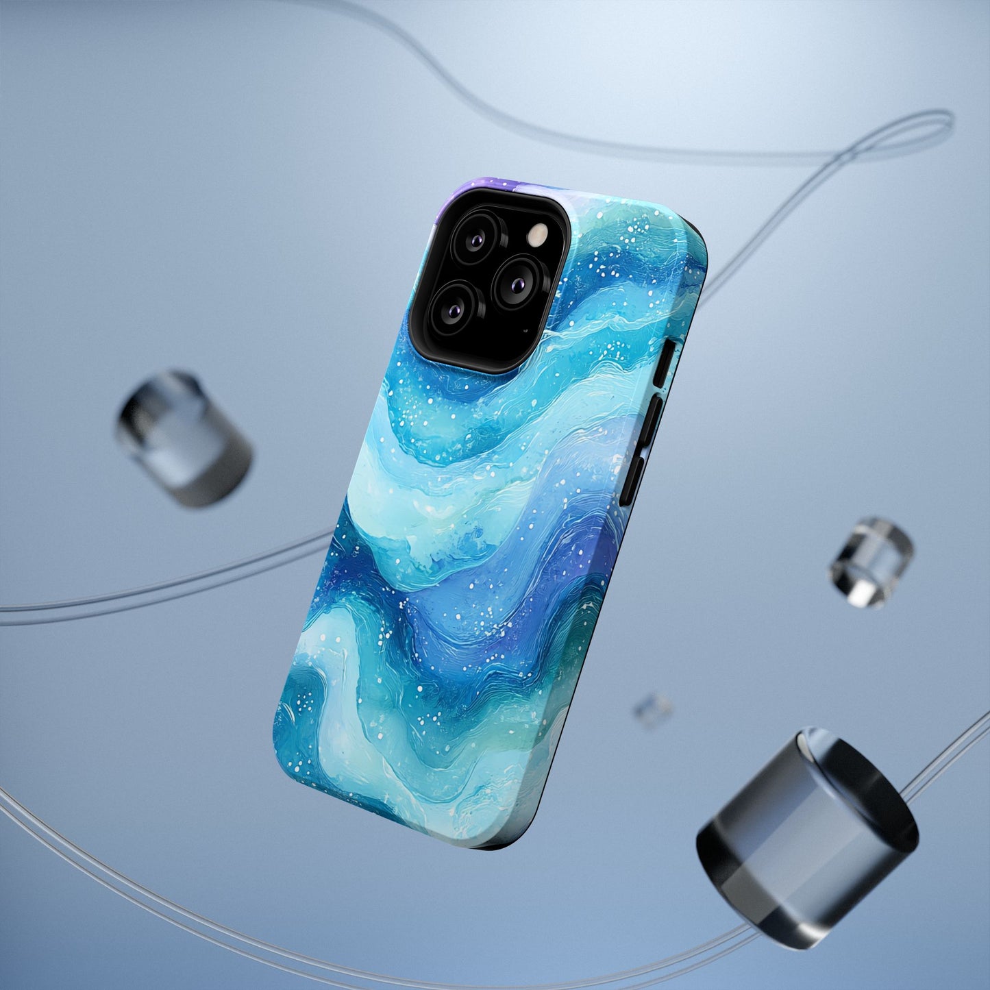 Ocean Wave Impact-Resistant Phone Case - Stylish and Durable Design