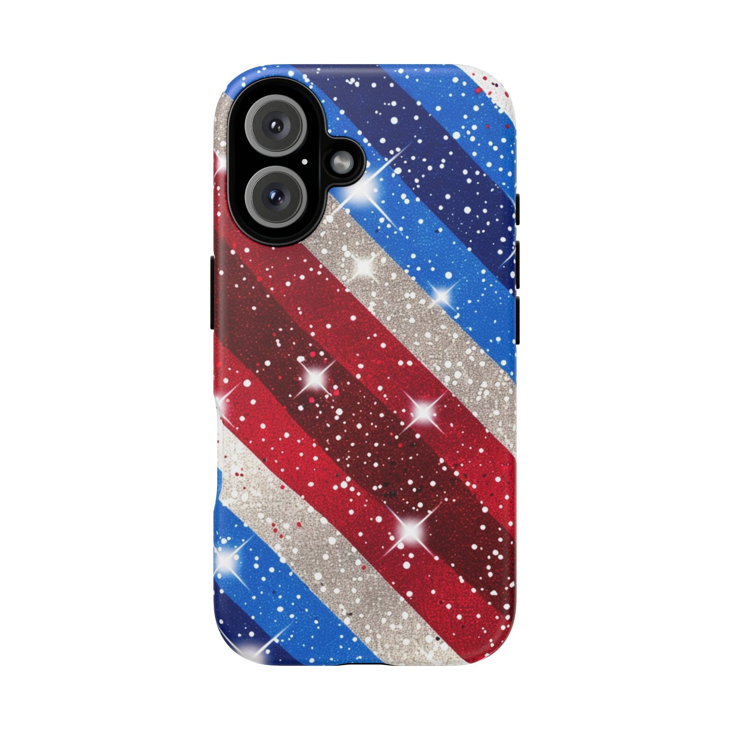 Glittery Patriotic Phone Case - Tough Cases