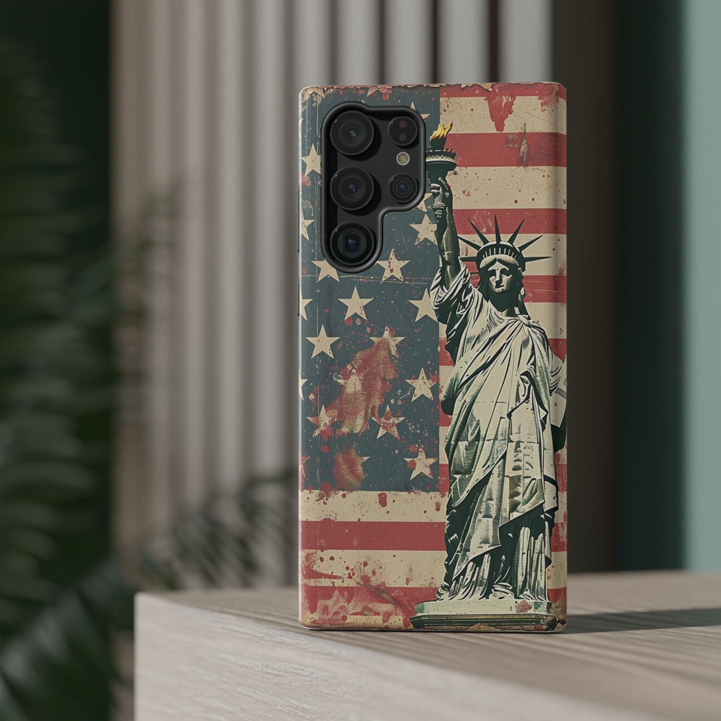 Liberty-Inspired Phone Case - Patriotic Design