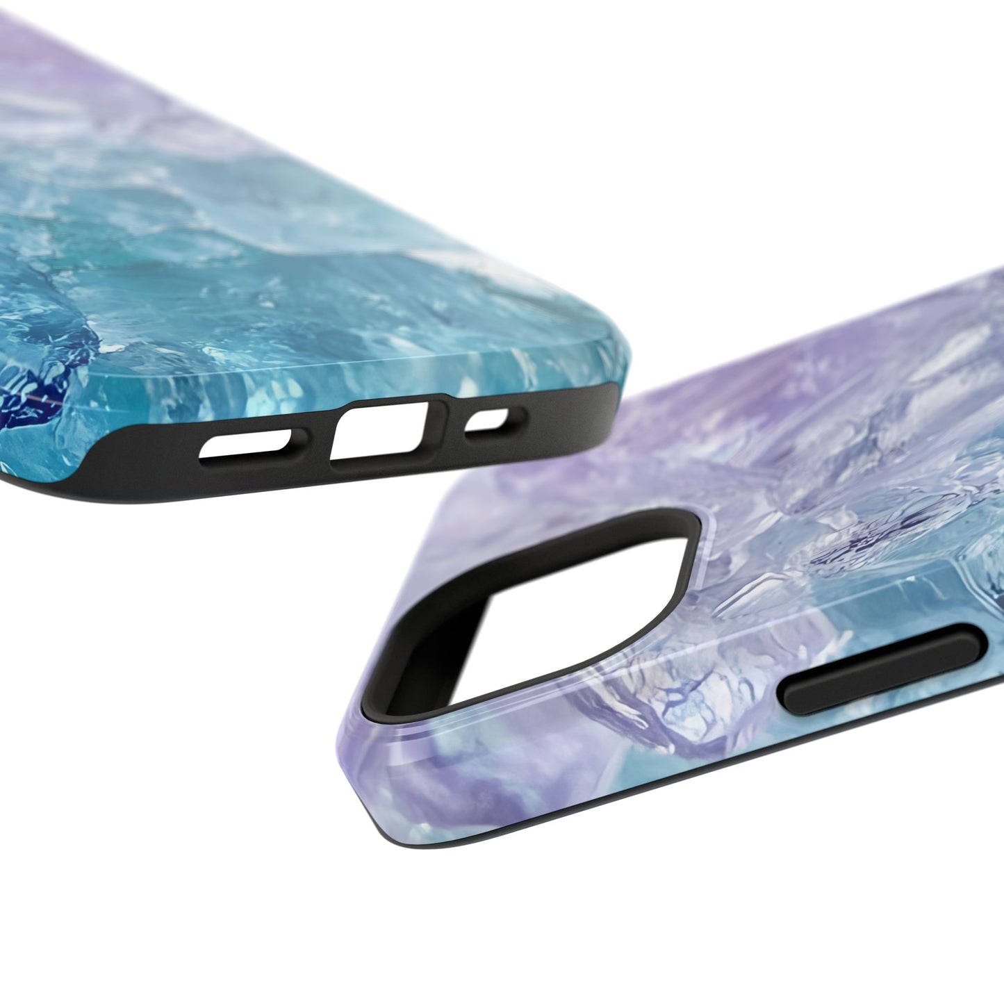 Crystal-Patterned Impact-Resistant Phone Case | Stylish Protection for Adventurers