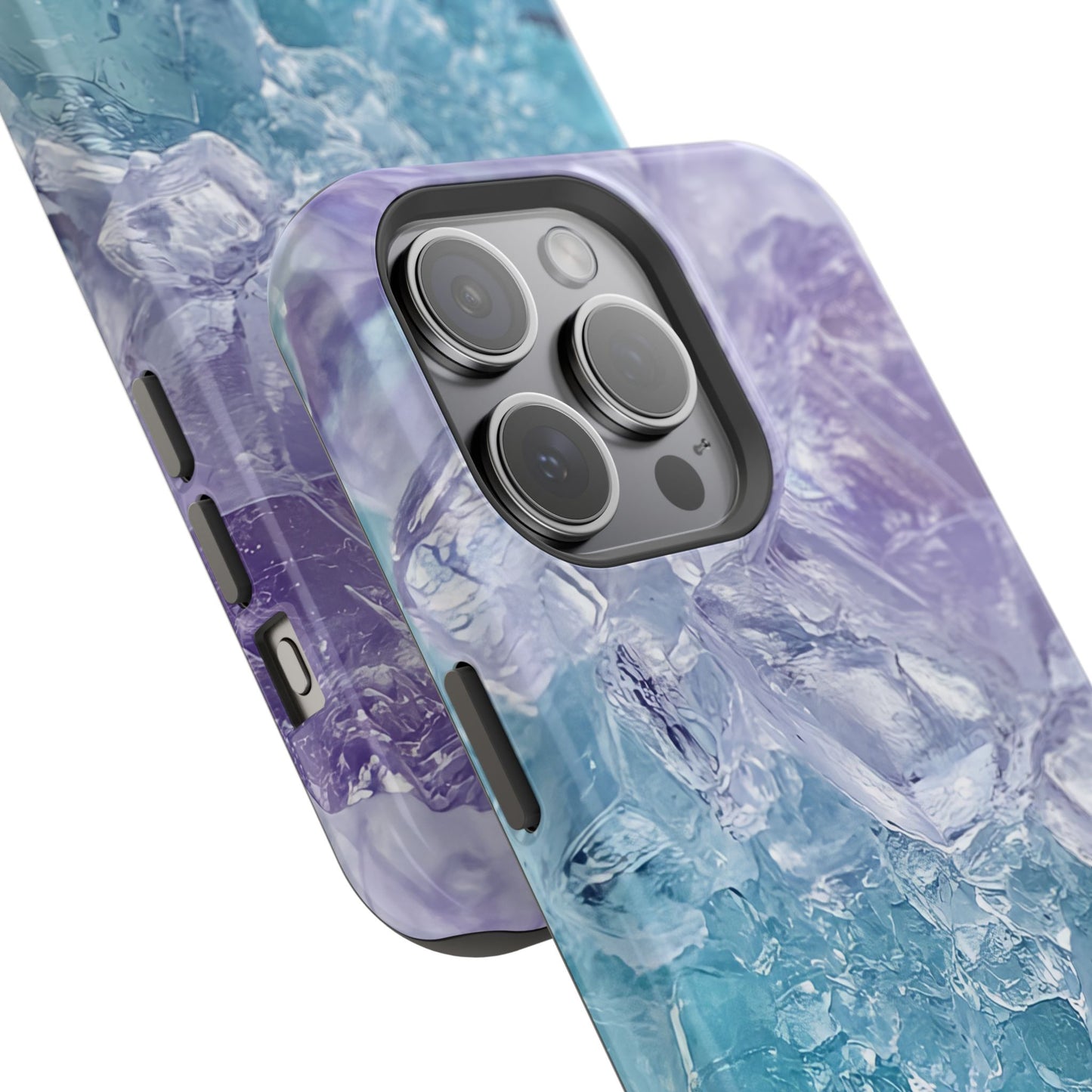 Crystal-Patterned Impact-Resistant Phone Case | Stylish Protection for Adventurers