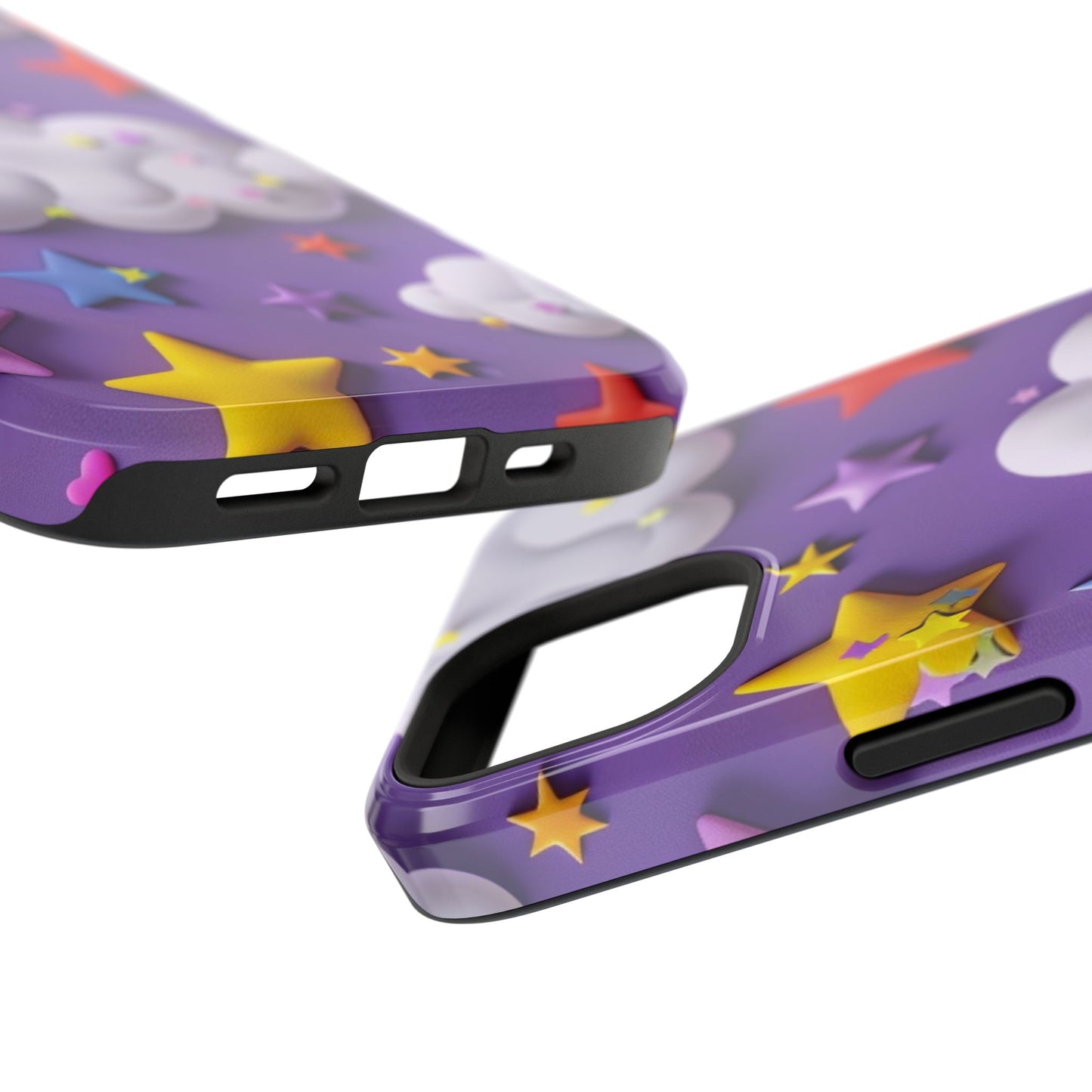 Colorful Cloud & Star Phone Case