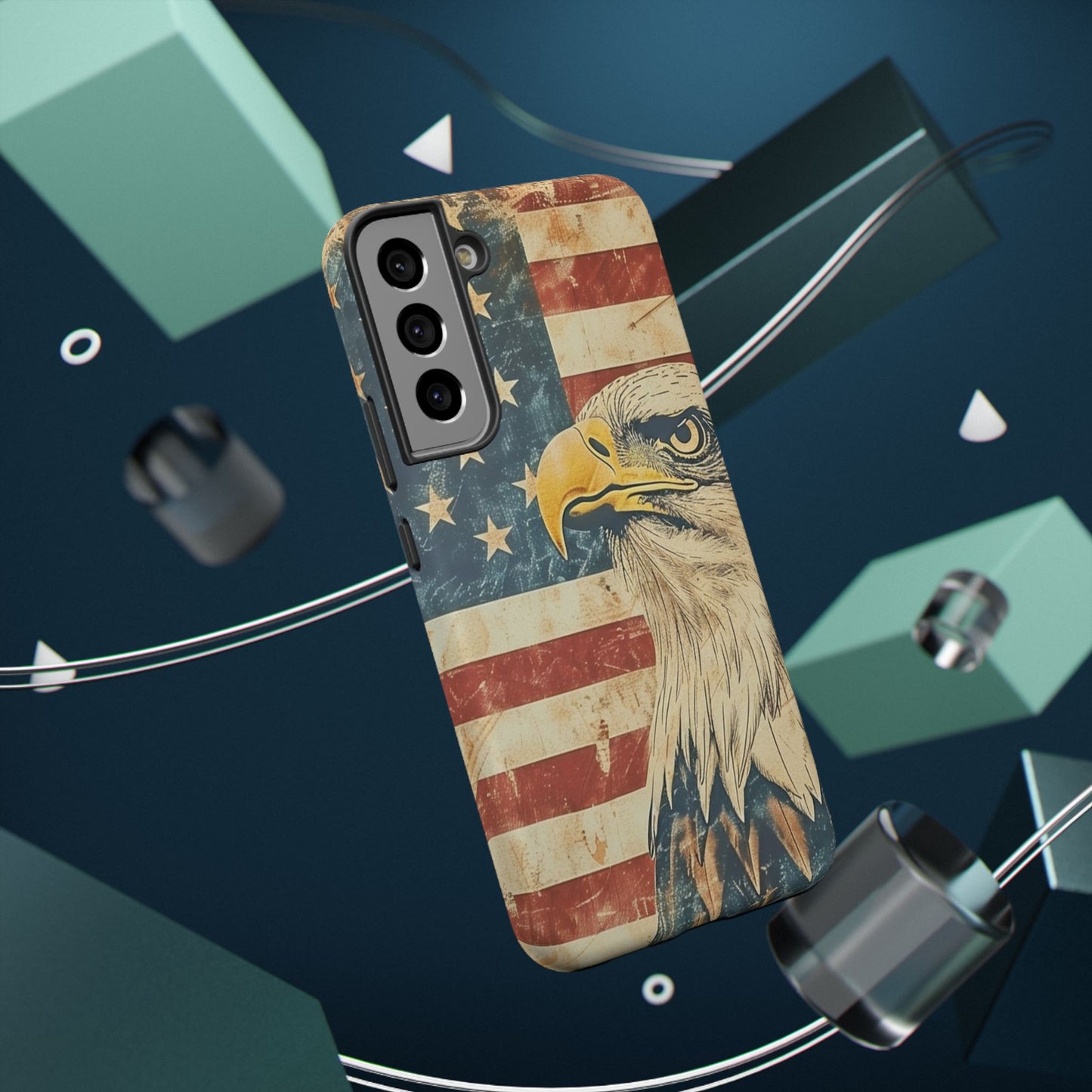 Eagle American Flag Phone Case