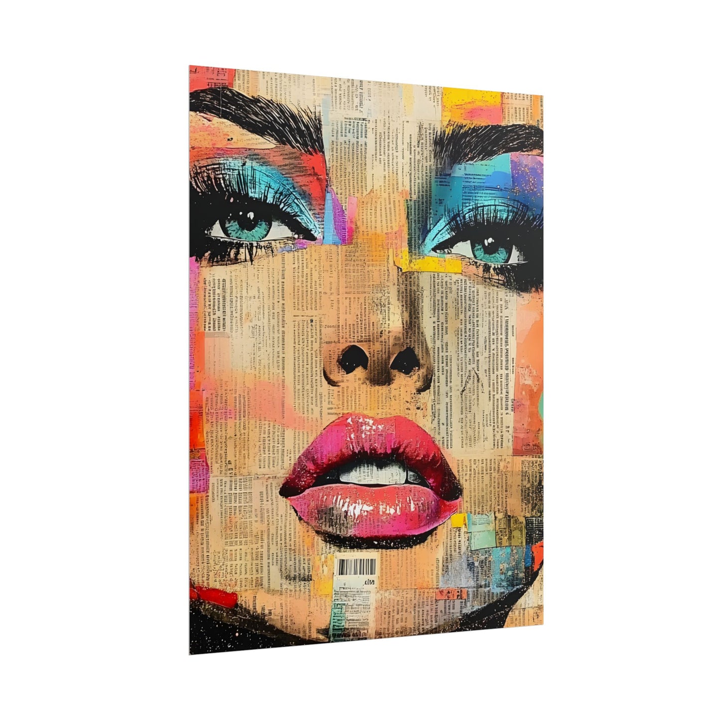 Retro Pop Culture Woman 12 , wall art, Art lovers poster