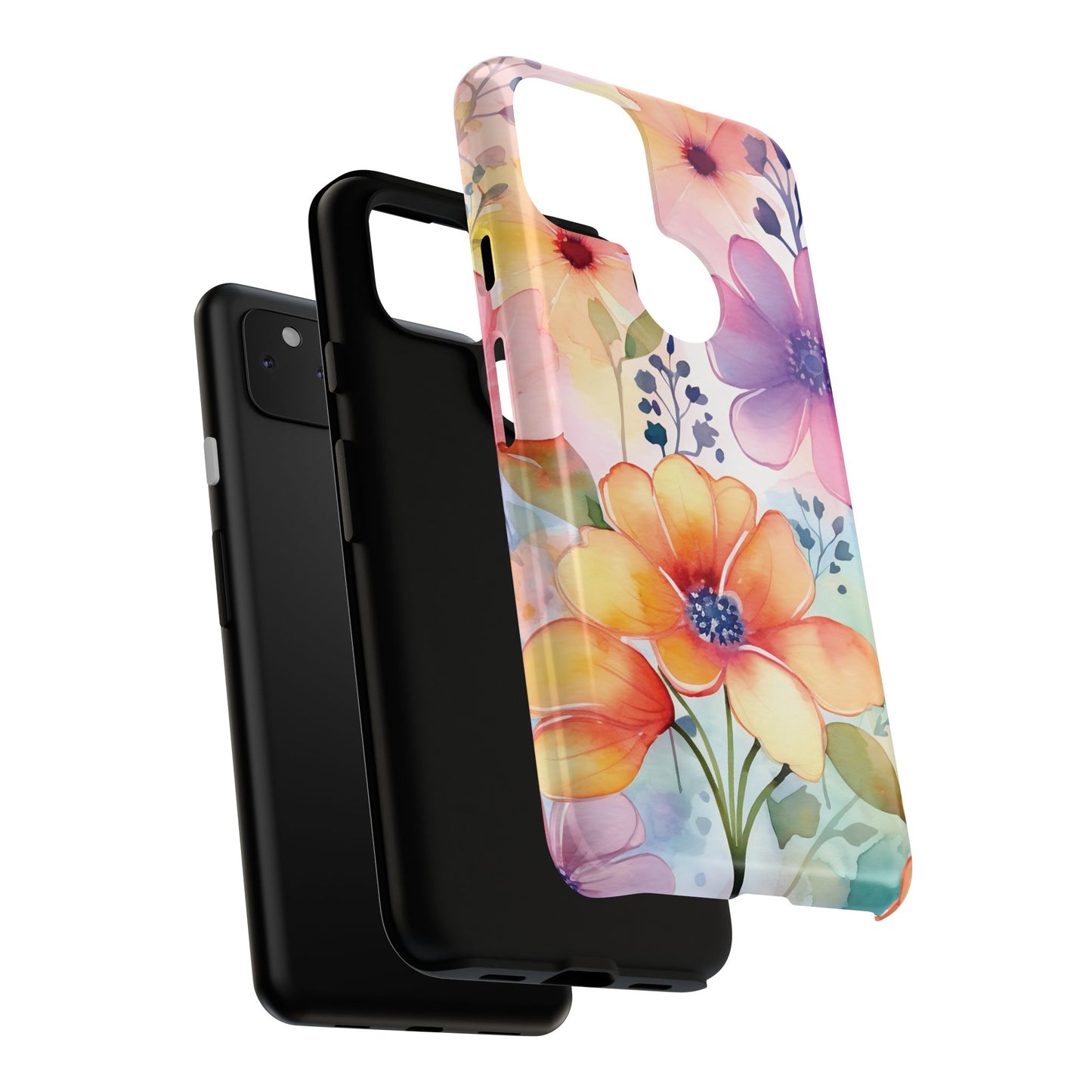 Floral Tough Case for Google Pixel- theme 1