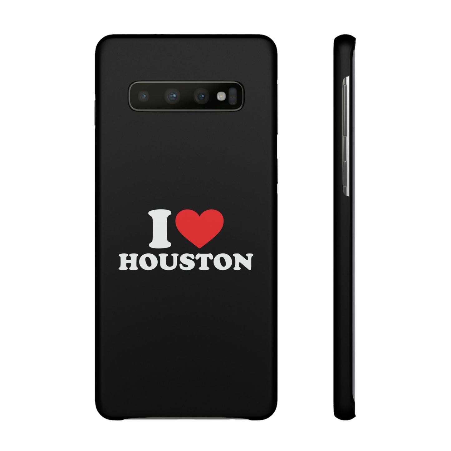 I Love Houston Snap Case Phone Cover
