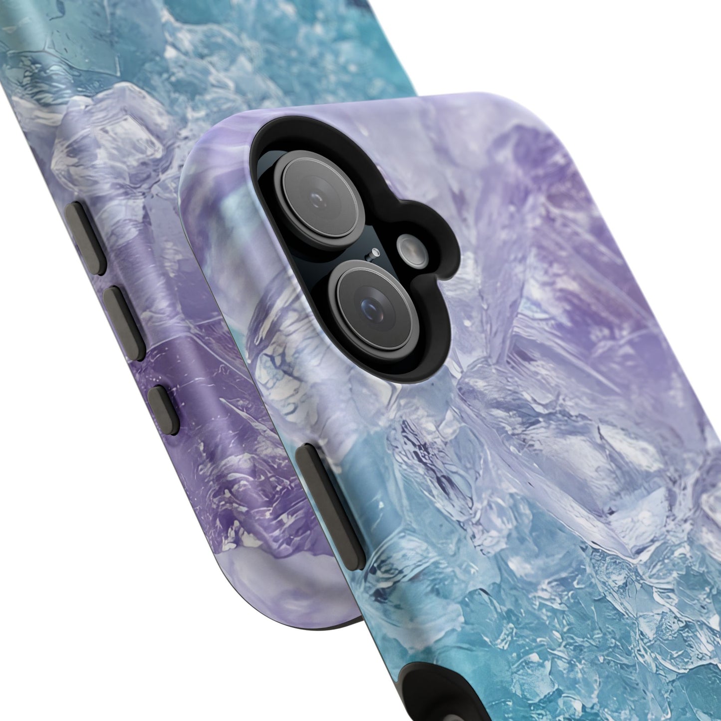 Crystal-Patterned Impact-Resistant Phone Case | Stylish Protection for Adventurers