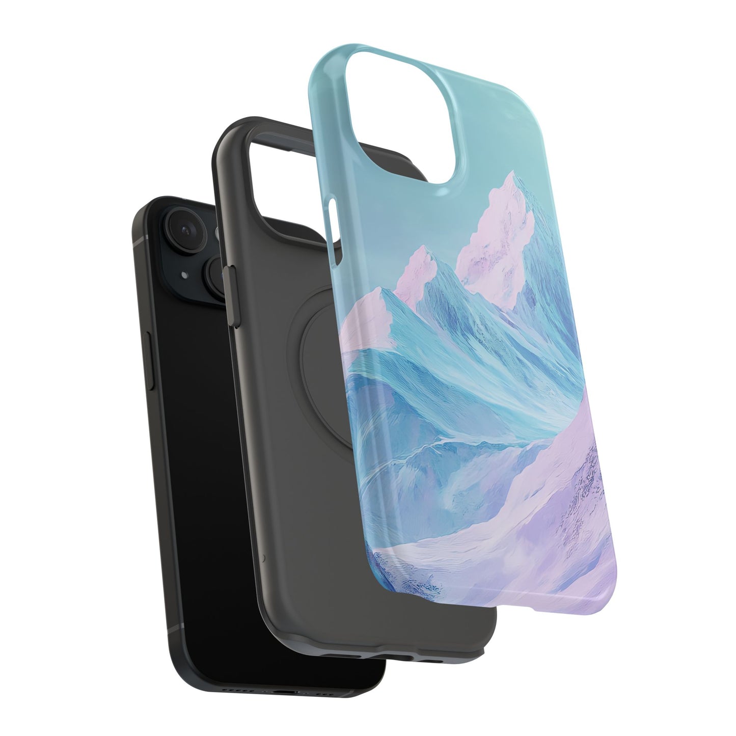 Mountain Landscape Phone Case - Impact-Resistant Protection for Nature Lovers