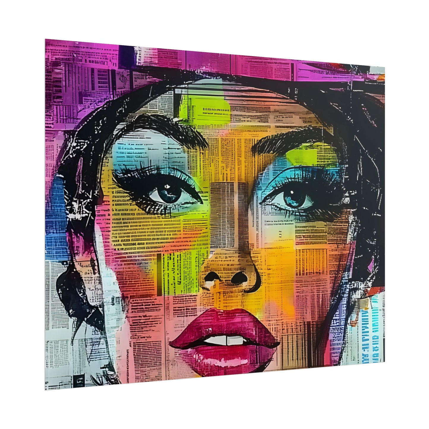 Retro Pop Culture Woman 9 - Wall Art, Retro Art