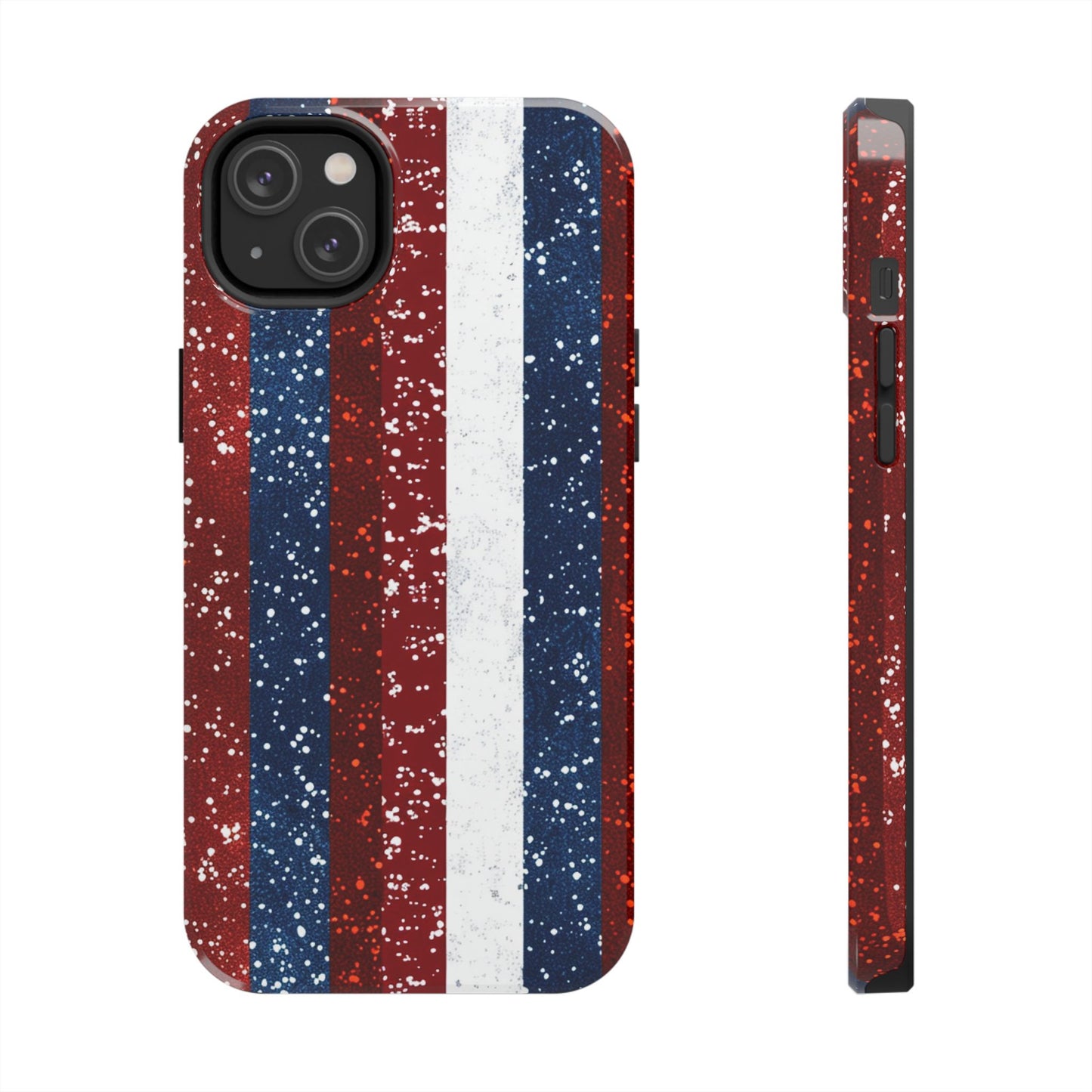 Patriotic Glitter Tough Phone Case