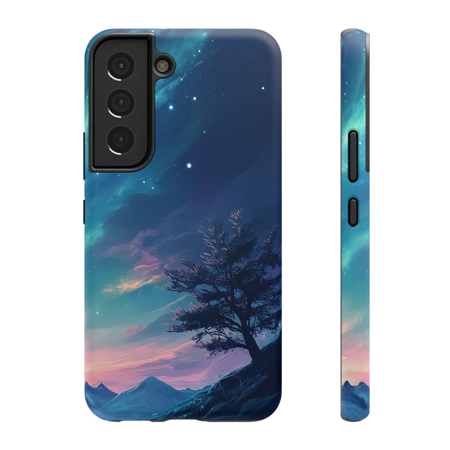 Stunning Galaxy Tree Impact-Resistant Phone Case