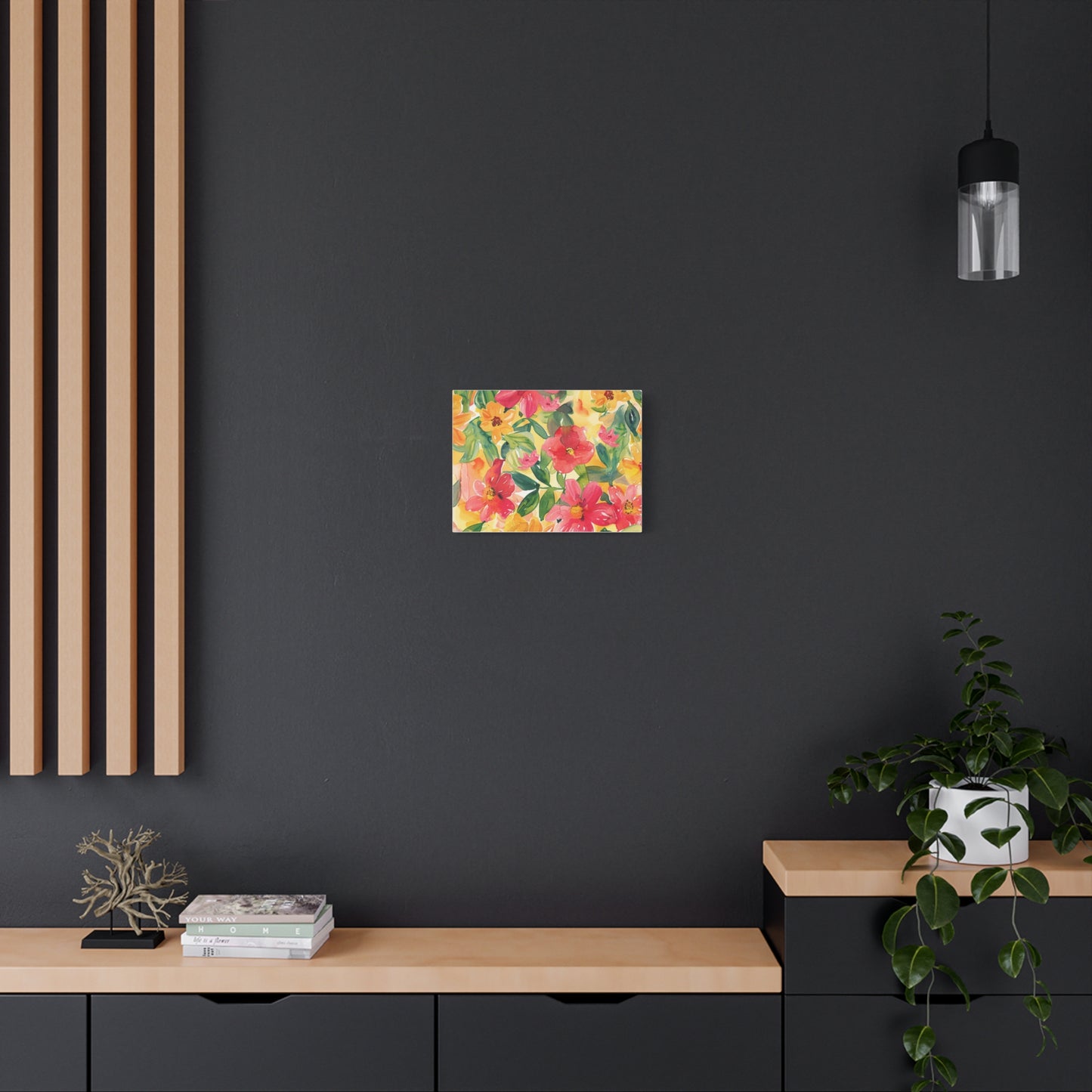 Floral Matte Canvas