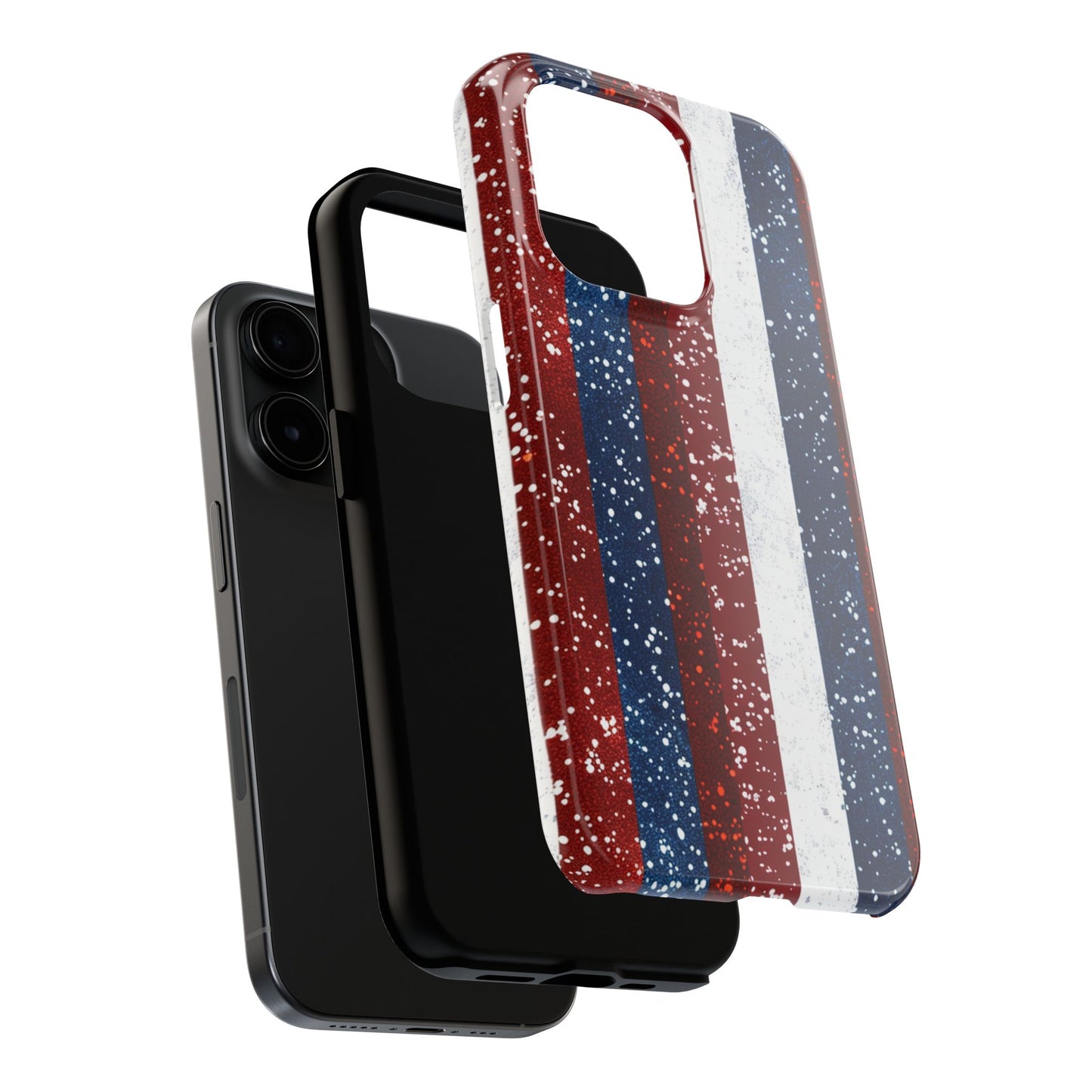 Patriotic Glitter Tough Phone Case