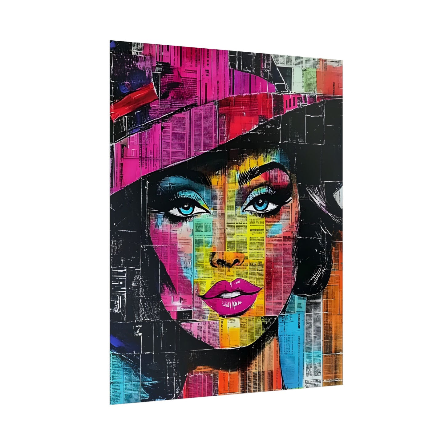 Poster Print Retro Pop Culture Woman 10
