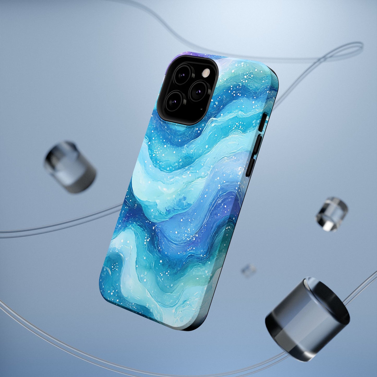 Ocean Wave Impact-Resistant Phone Case - Stylish and Durable Design