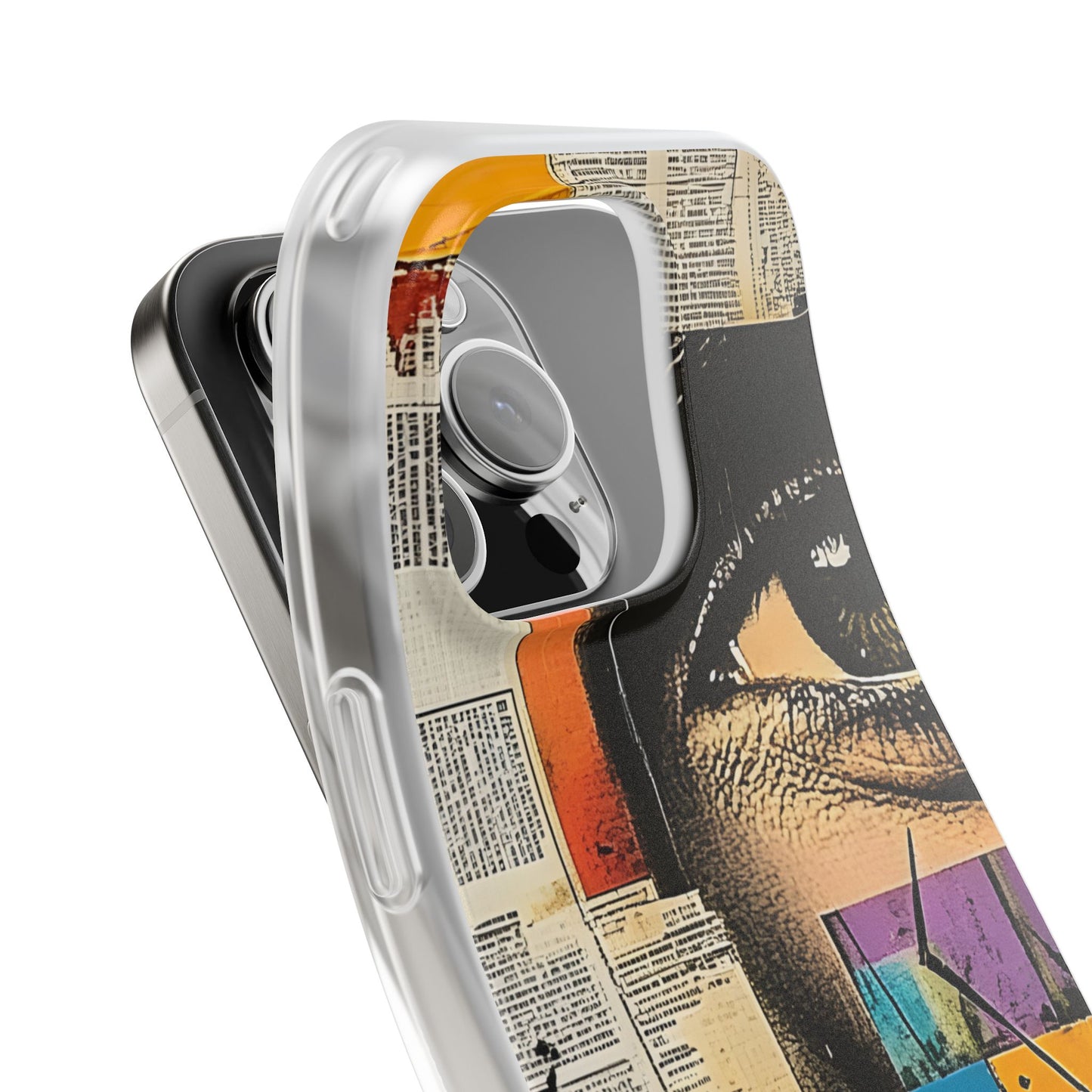 Flexi Phone Case - Retro Pop Culture Woman 3
