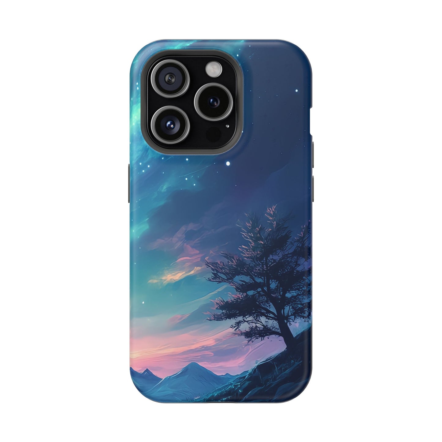 Stunning Galaxy Tree Impact-Resistant Phone Case