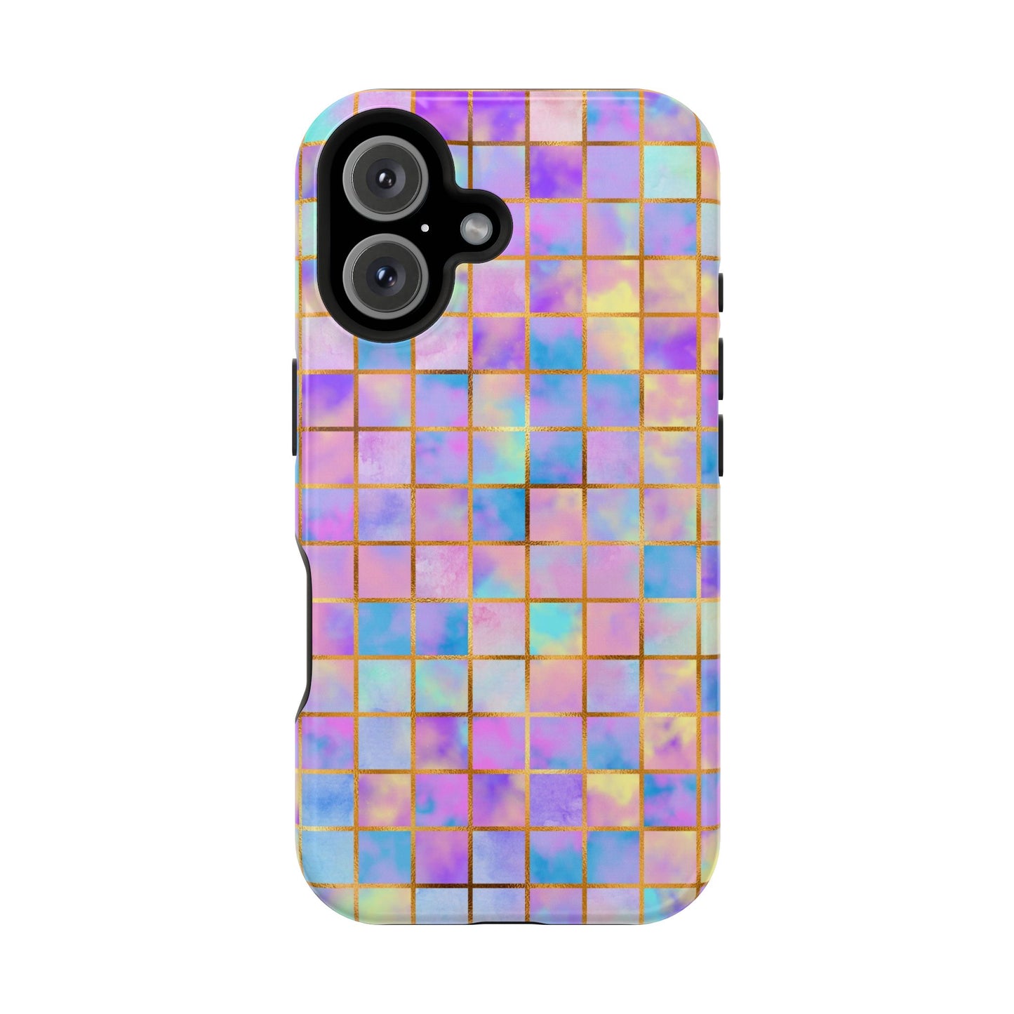 Colorful Mosaic Impact-Resistant Phone Case