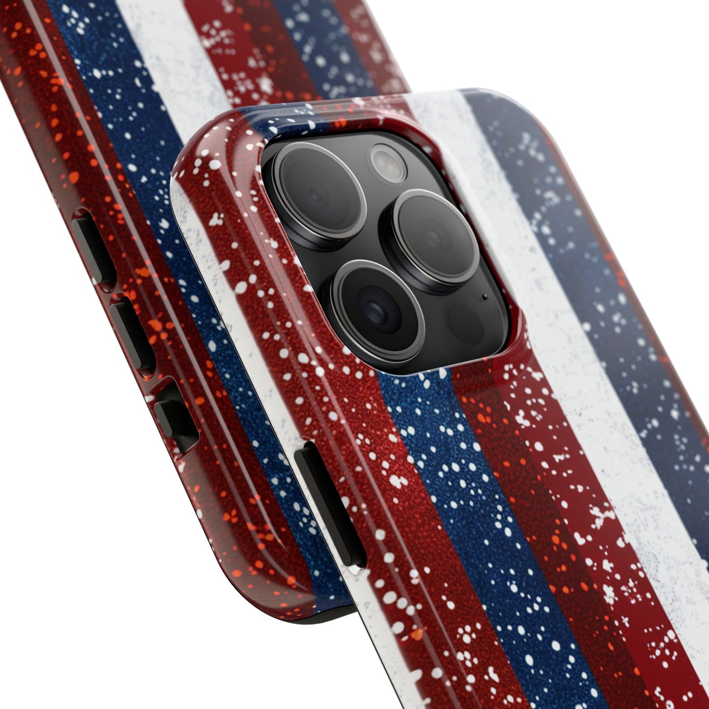 Patriotic Glitter Tough Phone Case