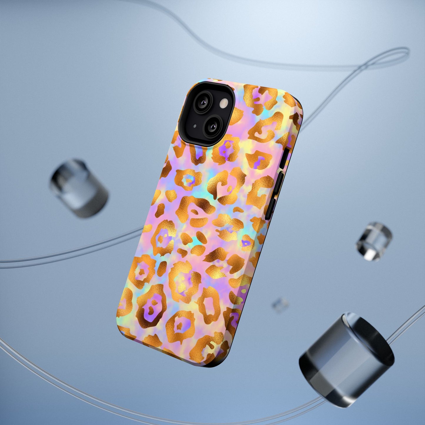 Leopard Print Impact-Resistant Phone Case