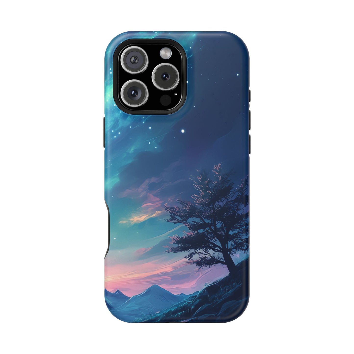 Stunning Galaxy Tree Impact-Resistant Phone Case