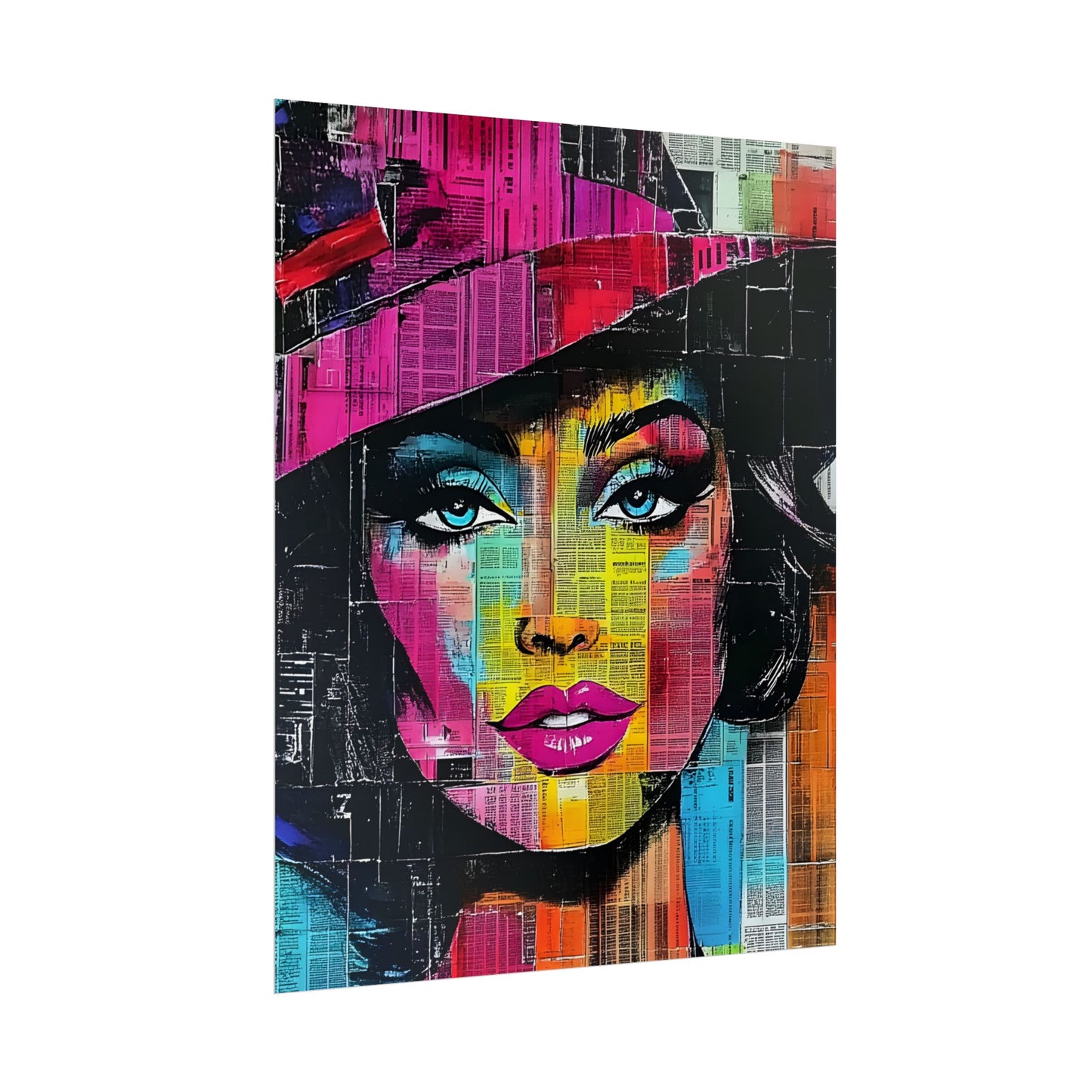 Poster Print Retro Pop Culture Woman 10