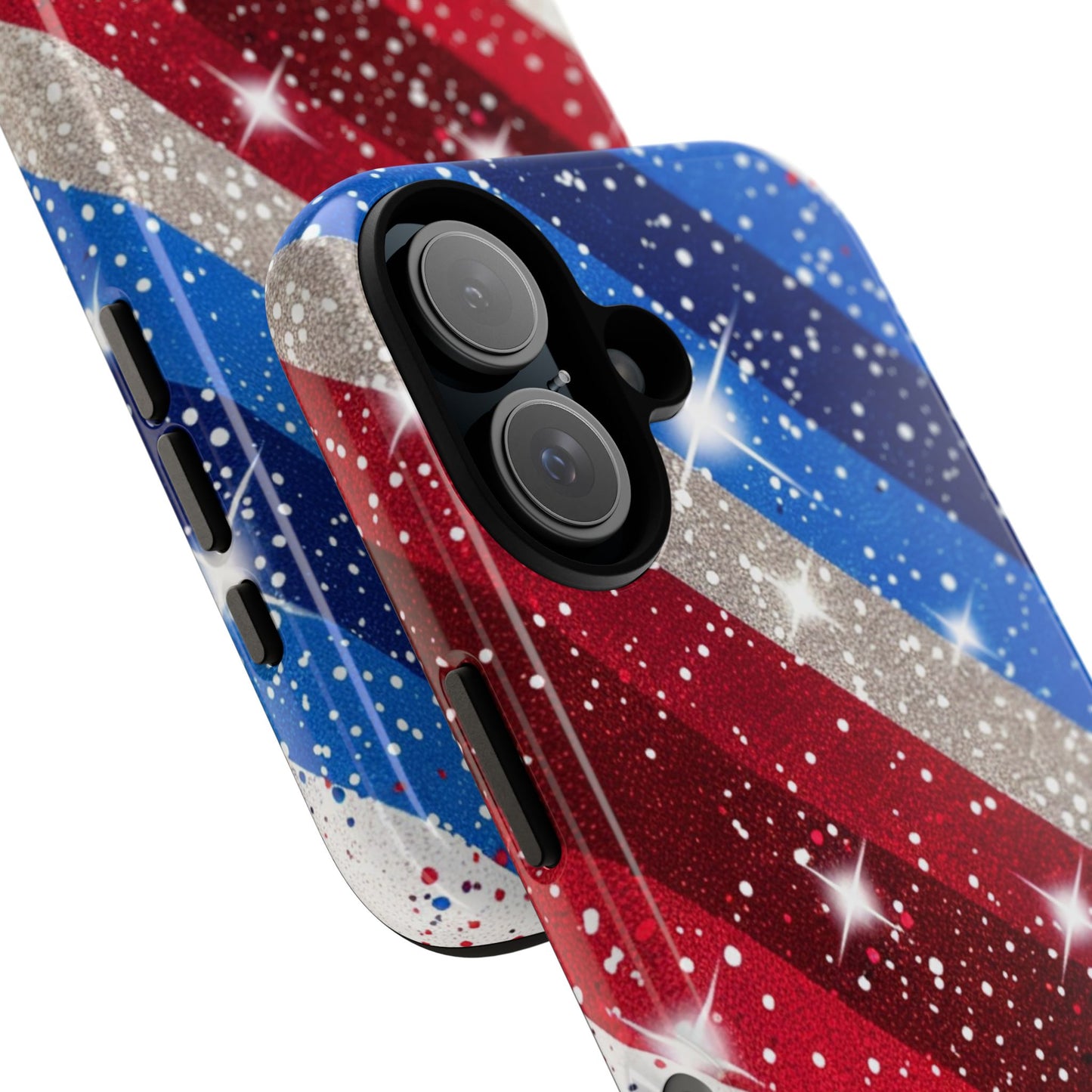Glittery Patriotic Phone Case - Tough Cases
