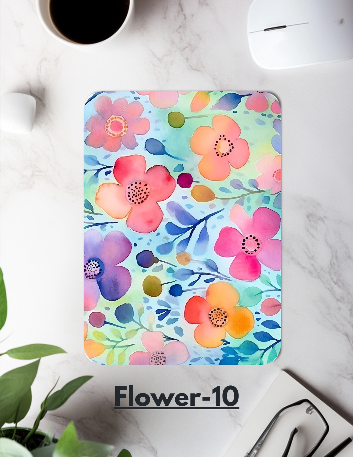 Spring Flowers Mouse pad - 2-pack