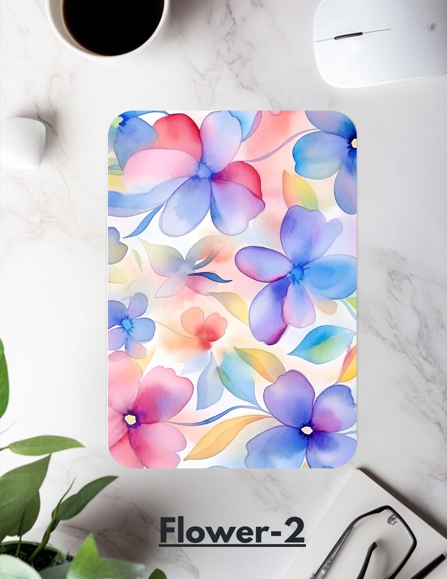 Spring Flowers Mouse pad - 2-pack