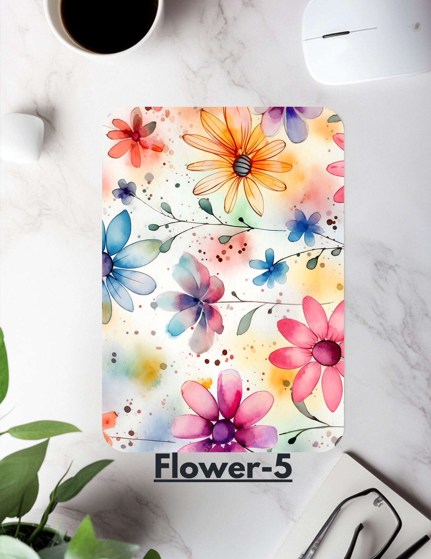 Spring Flowers Mouse pad - 2-pack