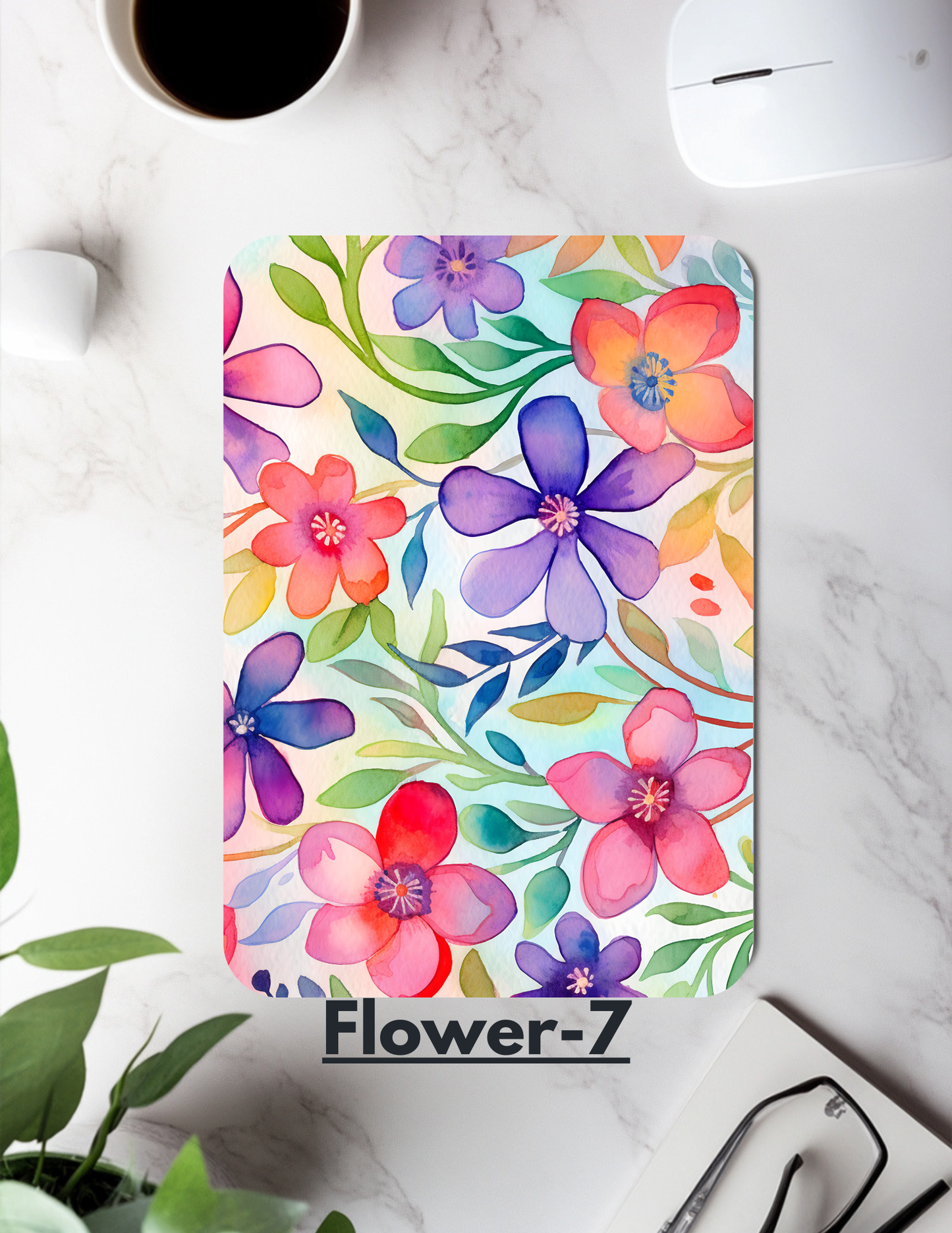 Spring Flowers Mouse pad - 2-pack