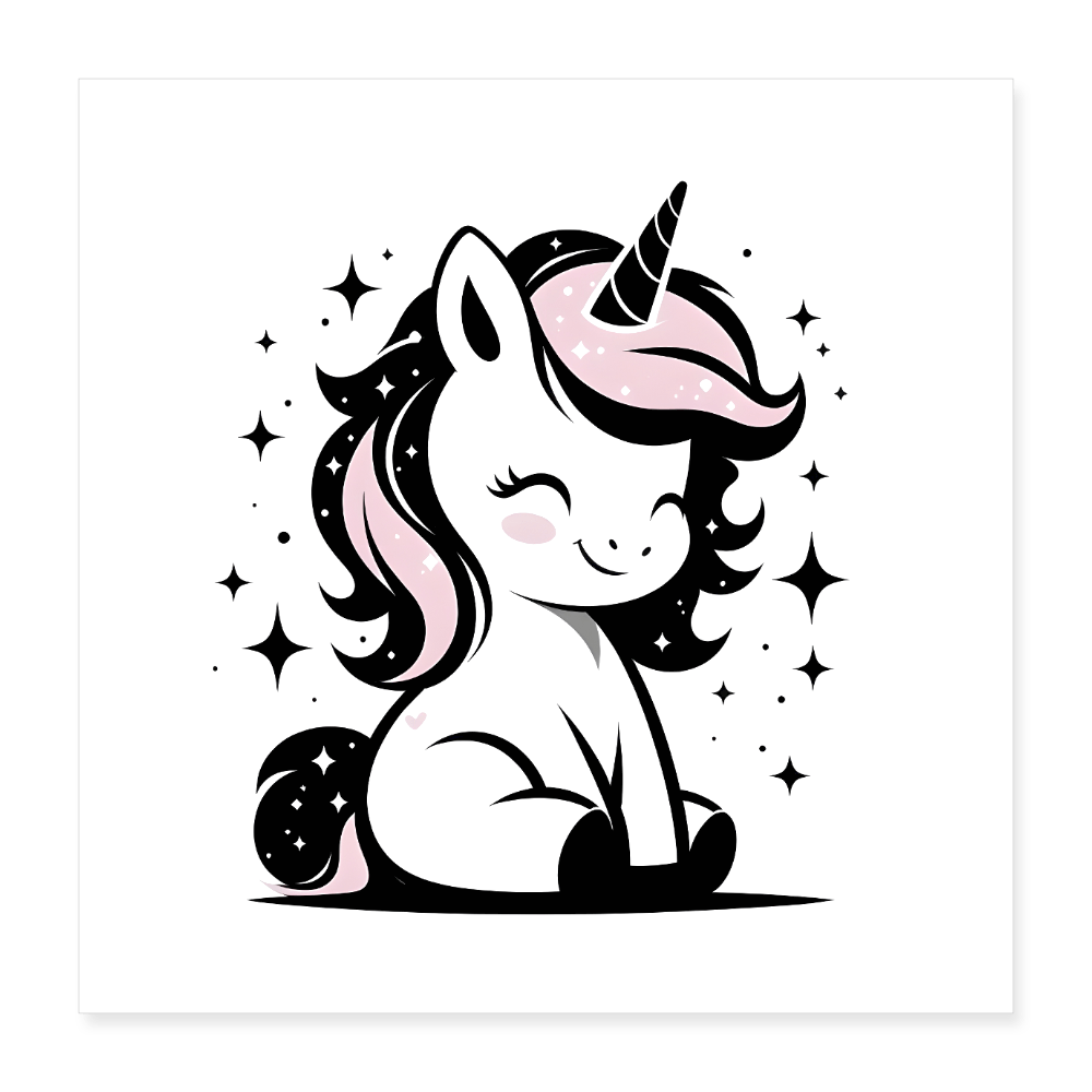 Baby Unicorn - Poster 16x16 - DS Artwork N Design