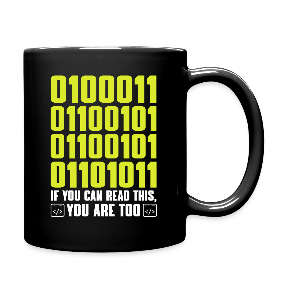 Binary digits - Full Color Mug - DS Artwork N Design