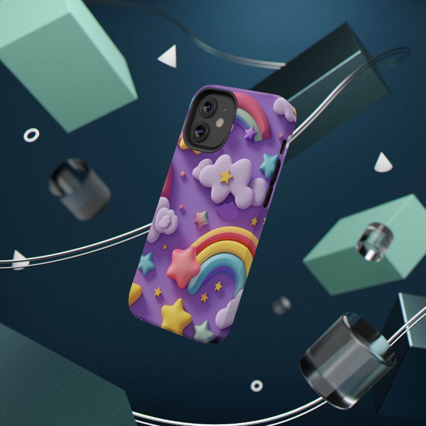 Colorful Rainbow Phone Case - DS Artwork N Design