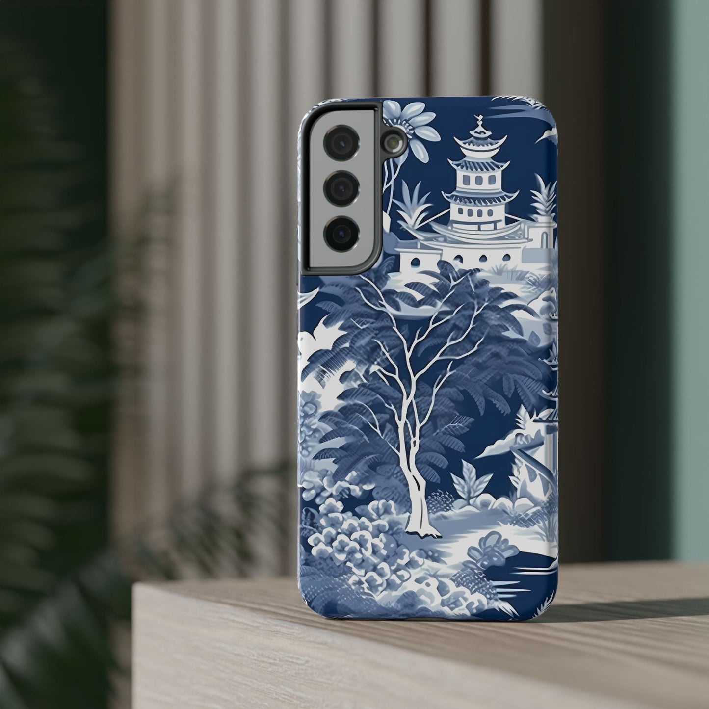 Elegant Blue Landscape Phone Case - DS Artwork N Design