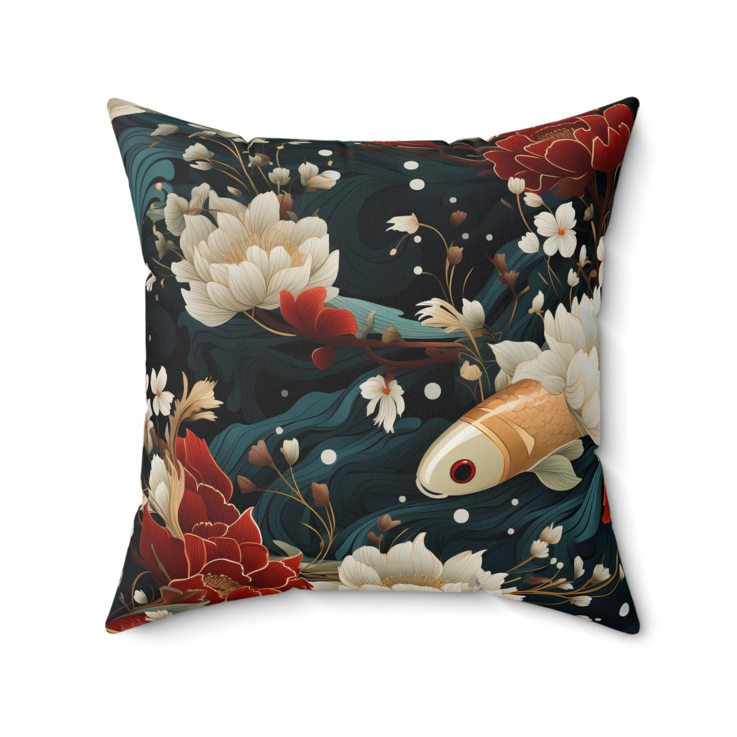 Faux Suede Square Pillow - DS Artwork N Design