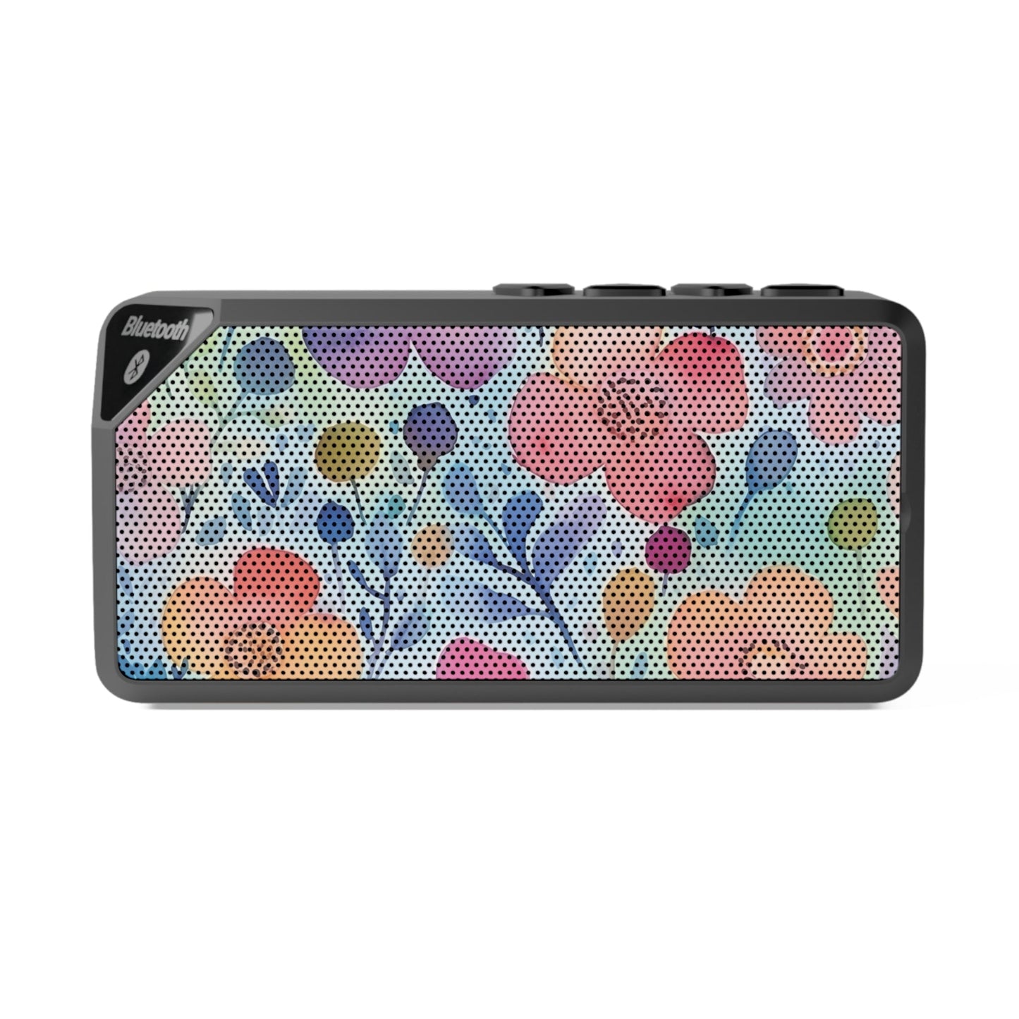 Floral Portable Bluetooth Speaker – Perfect for Music Lovers - DS Artwork N Design