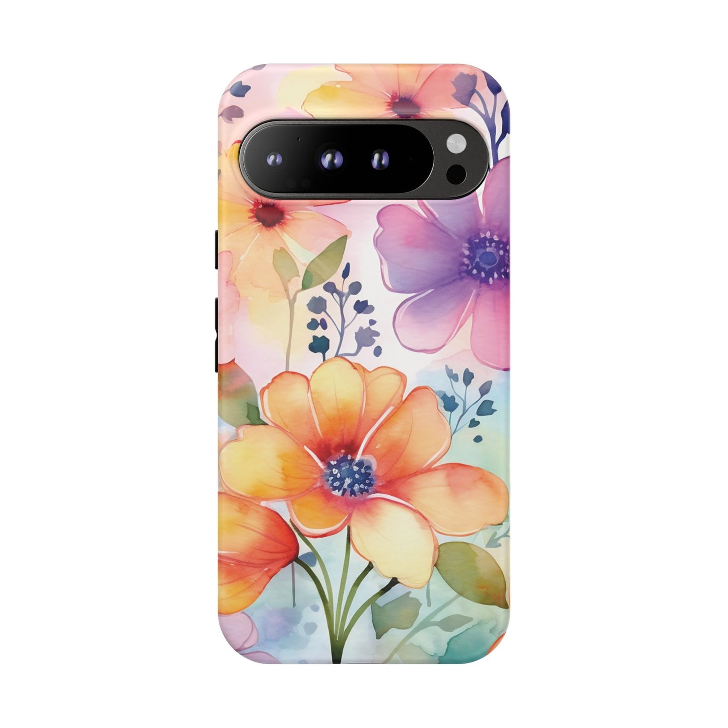 Floral Tough Case for Google Pixel - theme 1 - DS Artwork N Design