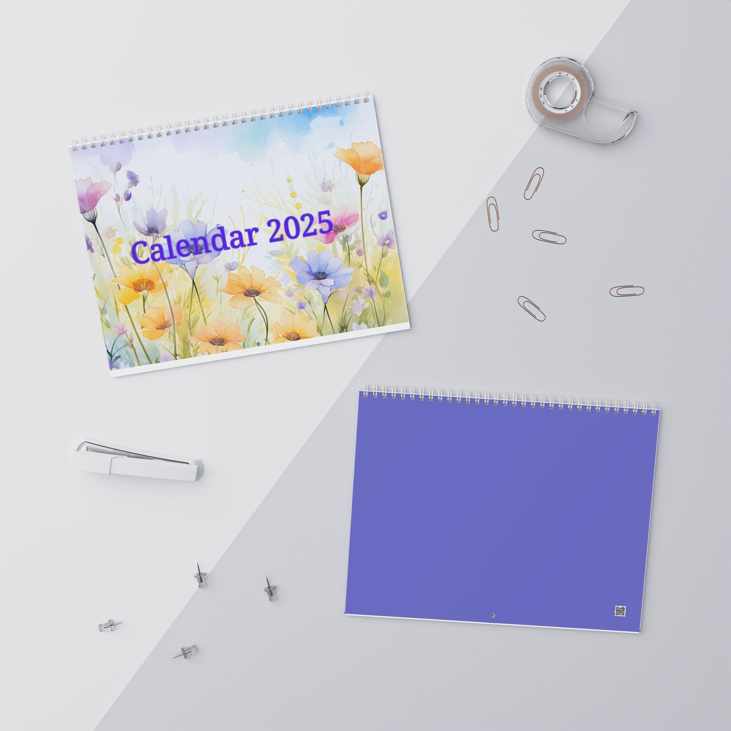 Floral Wall Calendar 2025 - Beauty & Inspiration for Your Year - DS Artwork N Design