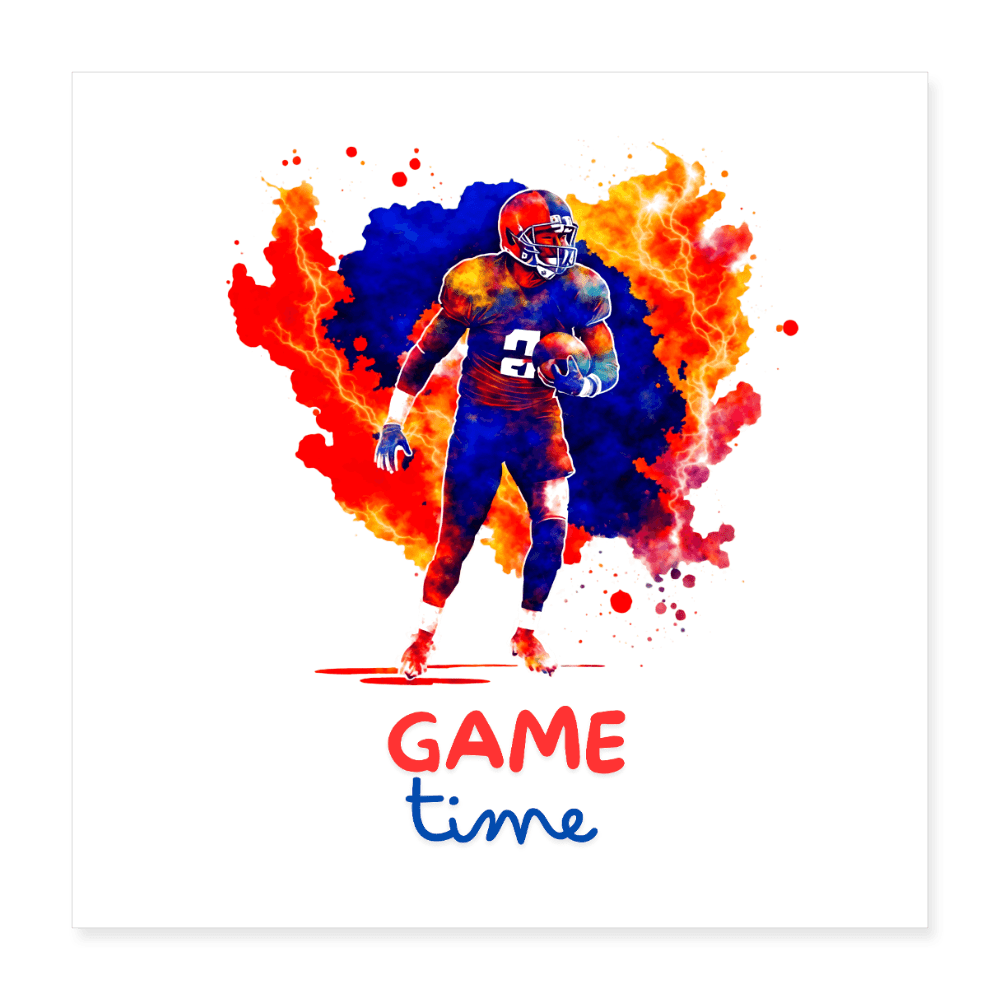 Game Time - Poster 16x16 - DS Artwork N Design