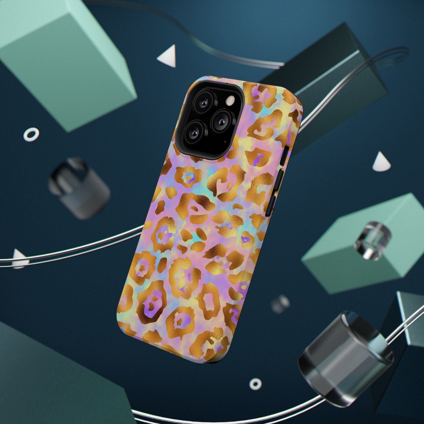 Leopard Print Impact - Resistant Phone Case - DS Artwork N Design