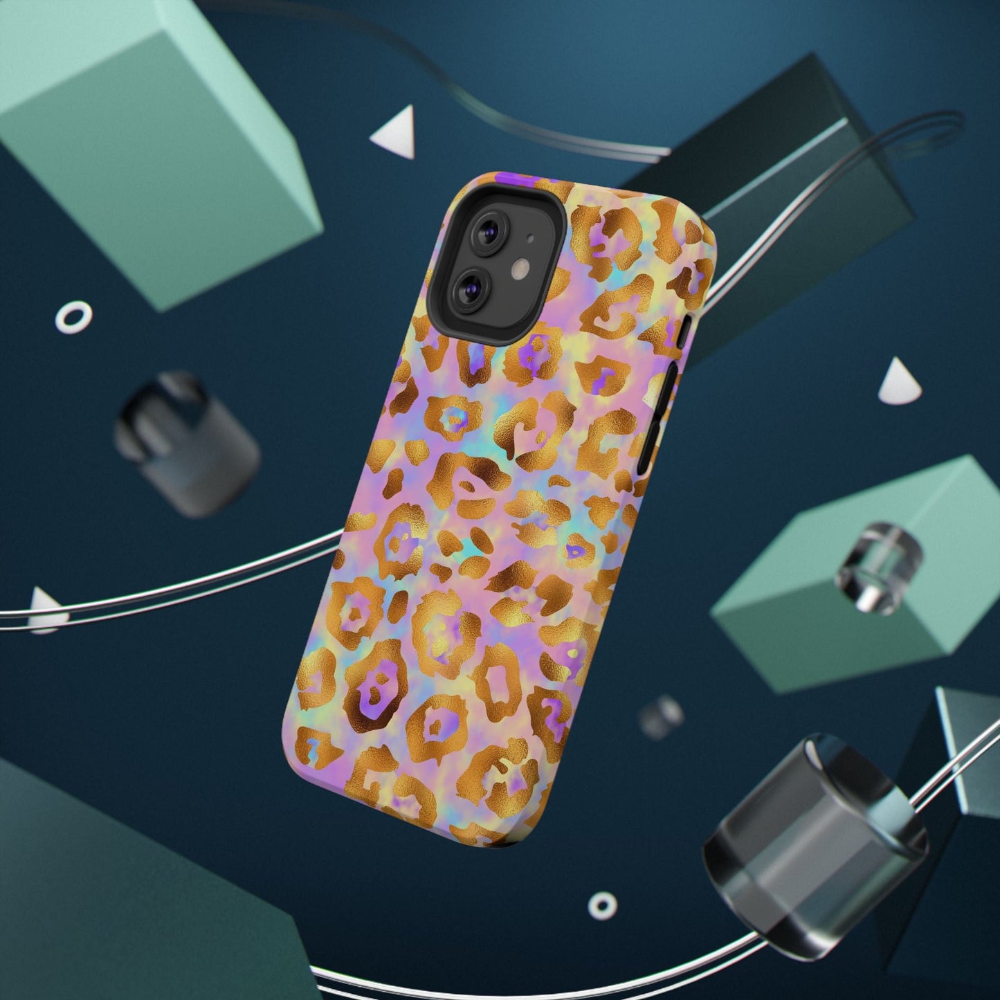 Leopard Print Impact - Resistant Phone Case - DS Artwork N Design