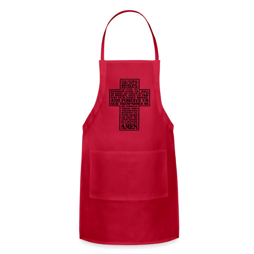 Lord's Prayer - Adjustable Apron - DS Artwork N Design