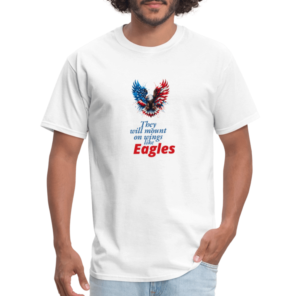 Mount on Eagles Wings - Unisex Classic T-Shirt - DS Artwork N Design
