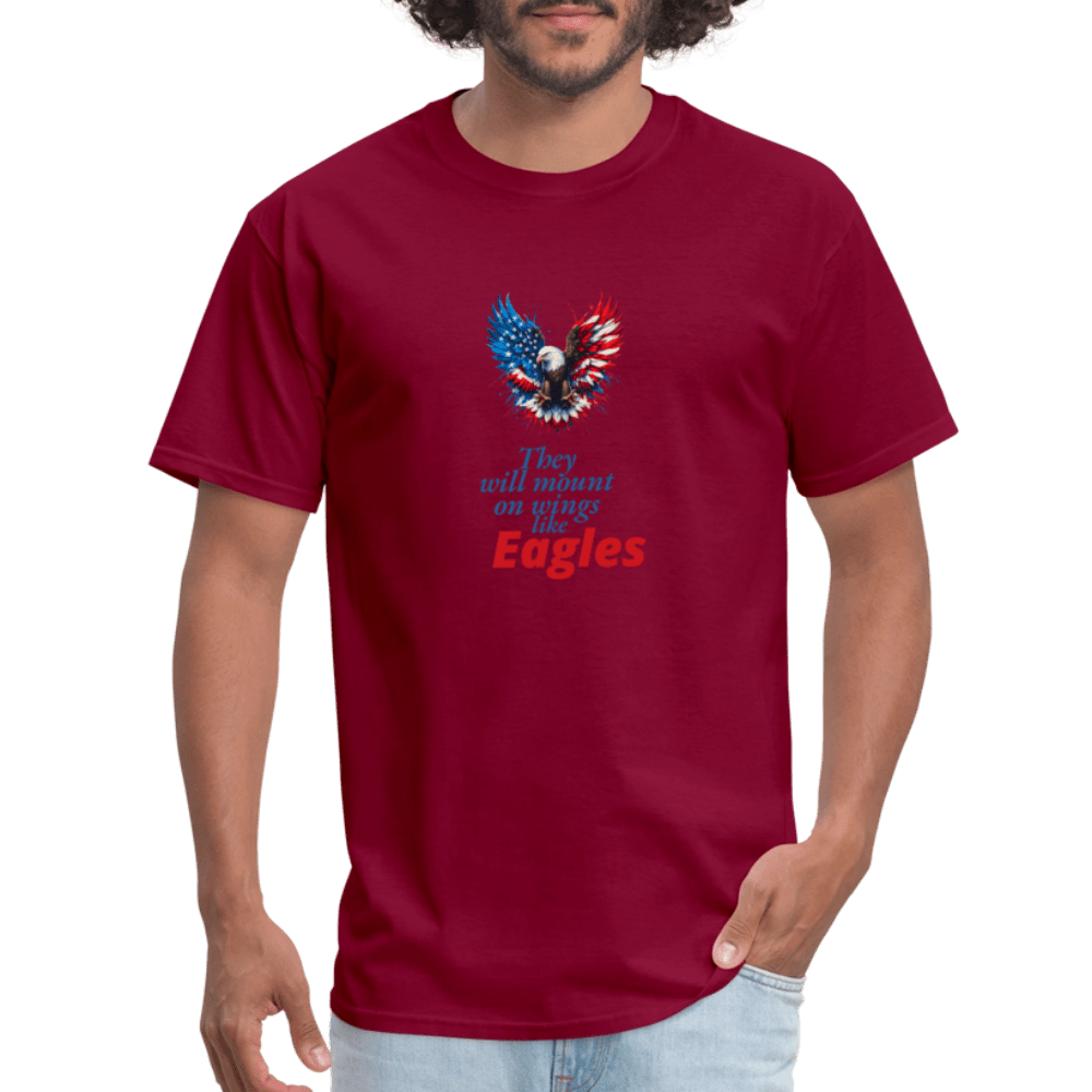 Mount on Eagles Wings - Unisex Classic T-Shirt - DS Artwork N Design