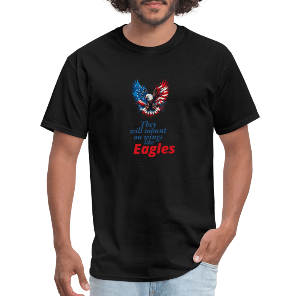 Mount on Eagles Wings - Unisex Classic T-Shirt - DS Artwork N Design