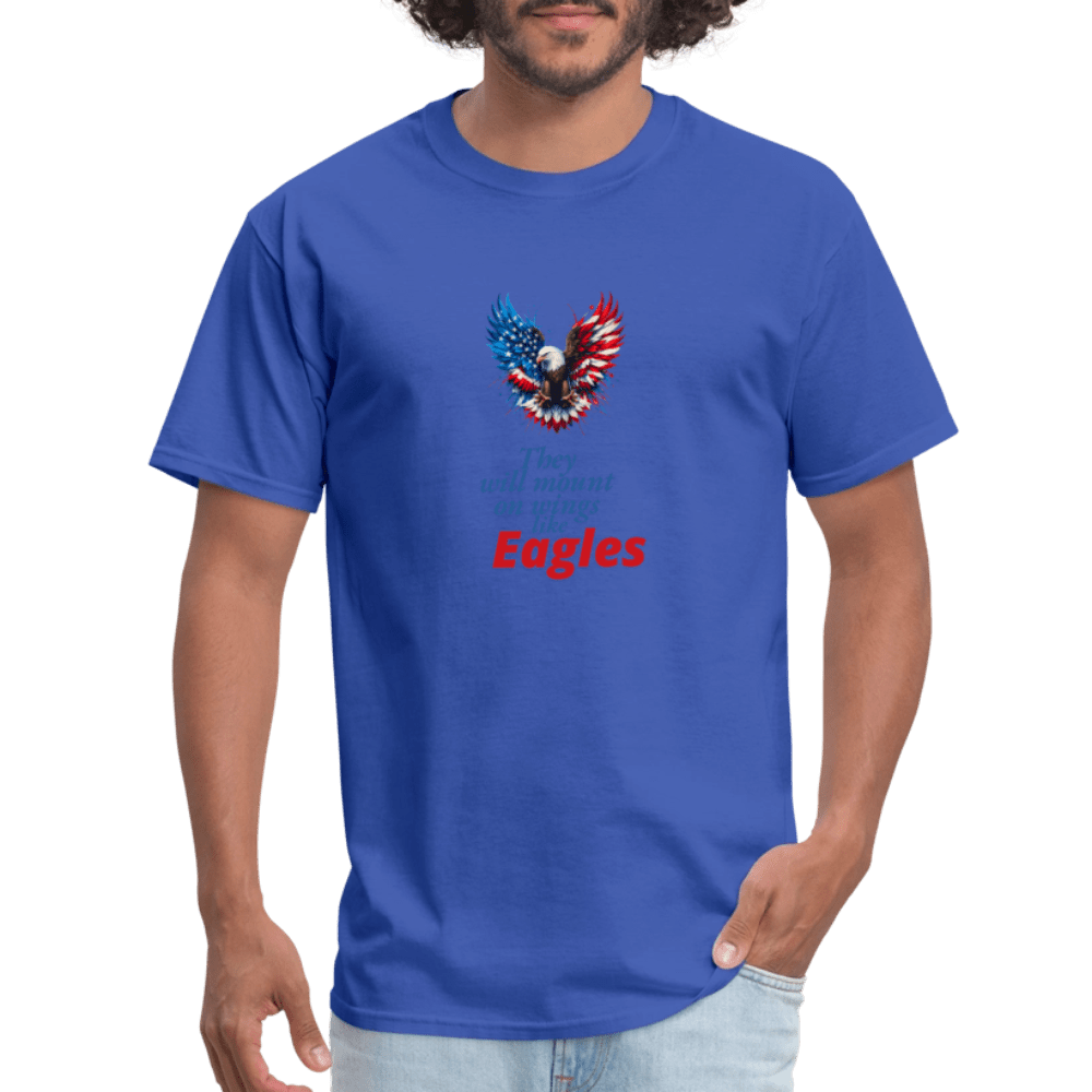 Mount on Eagles Wings - Unisex Classic T-Shirt - DS Artwork N Design