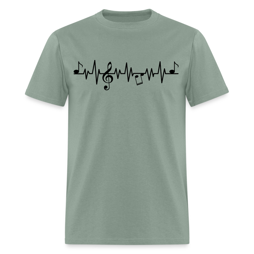 Music heartbeat - Unisex Classic T-Shirt - DS Artwork N Design