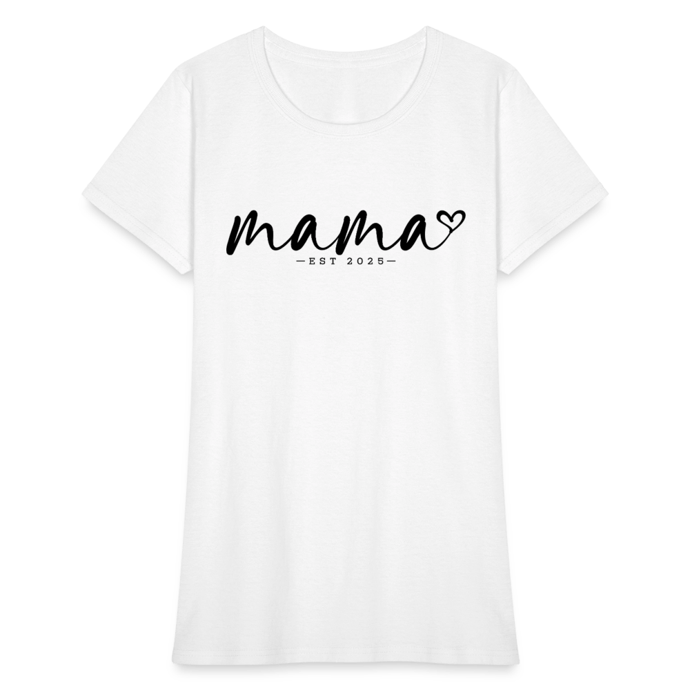 New Mom - White T-Shirt - DS Artwork N Design