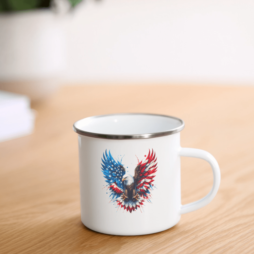 Patriot Eagle - Camper Mug - DS Artwork N Design